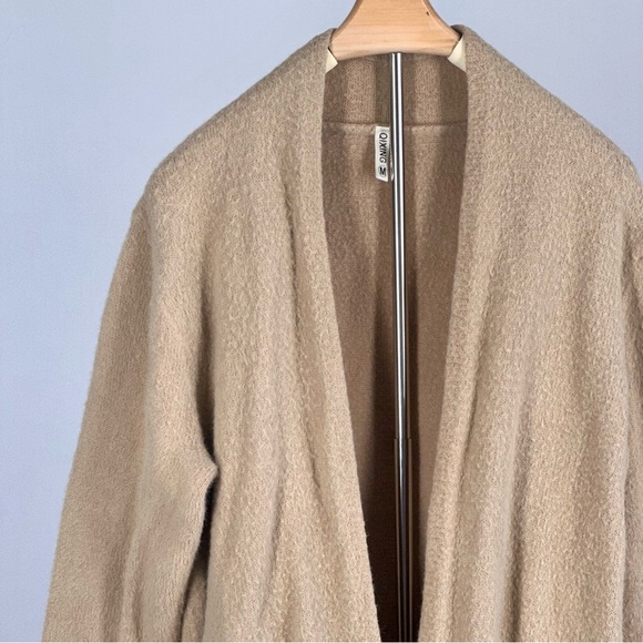 Cozy Tan Open-Front Cardigan | Women’s M - Picture 3 of 6